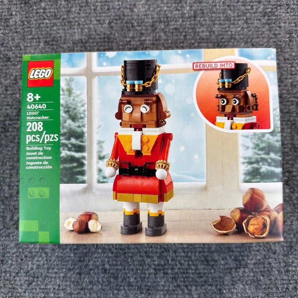 LEGO Nutcracker Set 40640 8+ 208 PCS Holiday Christmas Building Toy Retired
